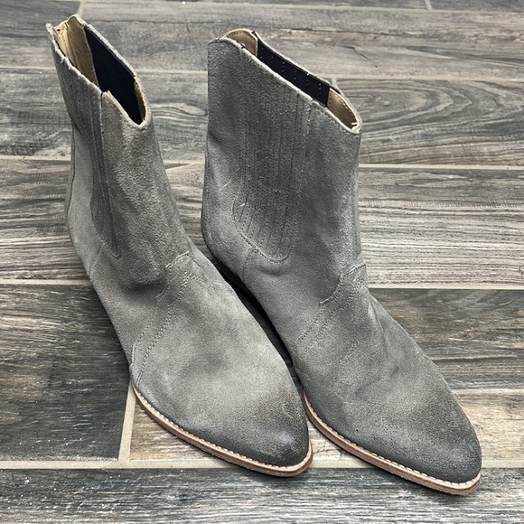 FREE PEOPLE New Frontier Chelsea boots Gray Size 38.5 - Picture 5 of 9